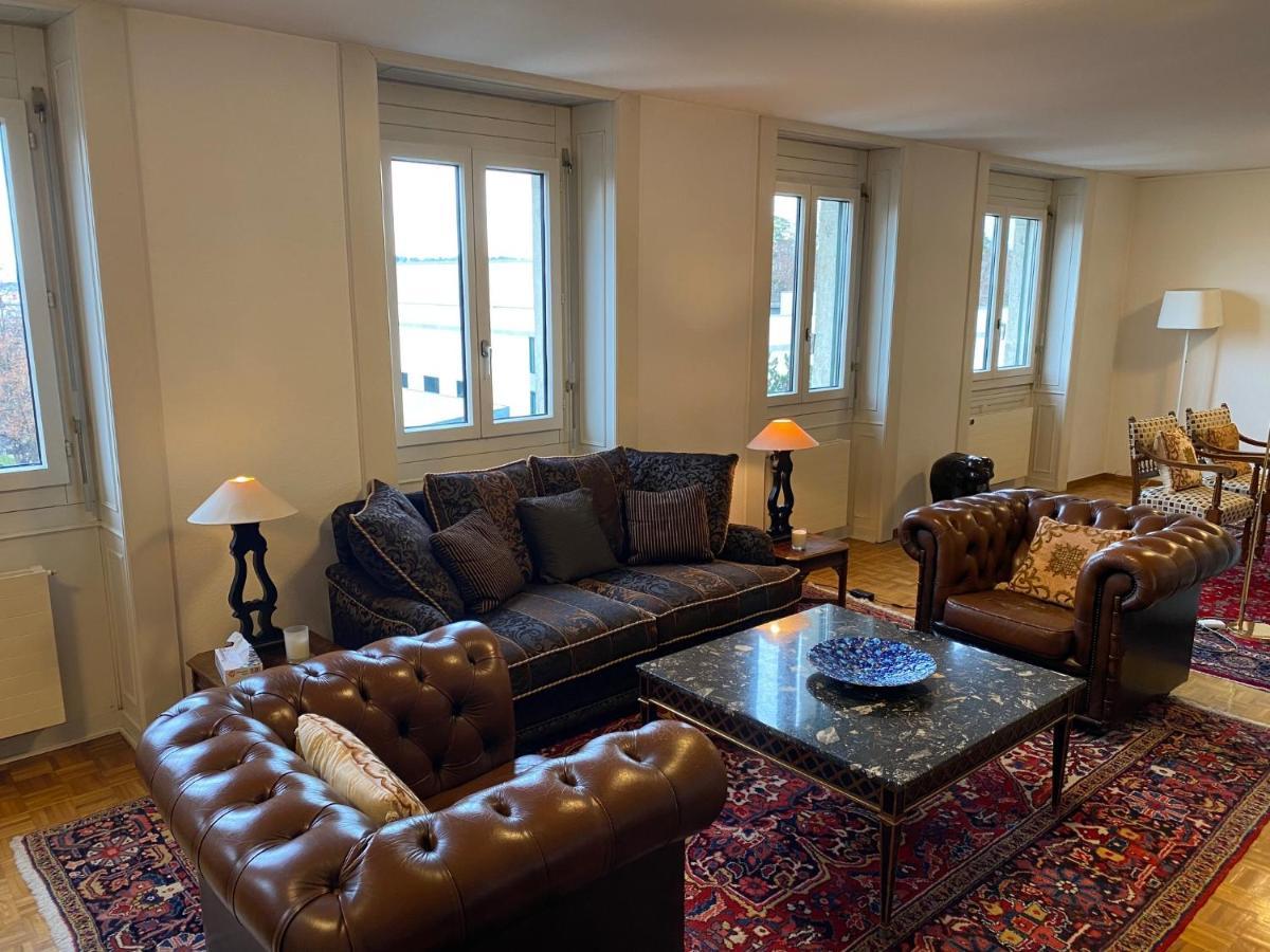 Geneve, Plein Centre,Belle Vue Lac, Splendide Et Grand Appartement Exterior photo